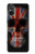 W3848 United Kingdom Flag Skull Funda Carcasa Case y Caso Del Tirón Funda para Sony Xperia 5 V