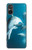 W3878 Dolphin Funda Carcasa Case y Caso Del Tirón Funda para Sony Xperia 5 V