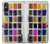 W3956 Watercolor Palette Box Graphic Funda Carcasa Case y Caso Del Tirón Funda para Sony Xperia 5 V