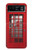 W0058 British Red Telephone Box Funda Carcasa Case y Caso Del Tirón Funda para Motorola Razr 40