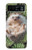 W3863 Pygmy Hedgehog Dwarf Hedgehog Paint Funda Carcasa Case y Caso Del Tirón Funda para Motorola Razr 40