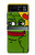 W3945 Pepe Love Middle Finger Funda Carcasa Case y Caso Del Tirón Funda para Motorola Razr 40