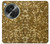 W3388 Gold Glitter Graphic Print Funda Carcasa Case y Caso Del Tirón Funda para OnePlus OPEN