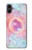 W3709 Pink Galaxy Funda Carcasa Case y Caso Del Tirón Funda para Samsung Galaxy A05