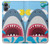 W3947 Shark Helicopter Cartoon Funda Carcasa Case y Caso Del Tirón Funda para Samsung Galaxy A05