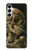 W3358 Vincent Van Gogh Skeleton Cigarette Funda Carcasa Case y Caso Del Tirón Funda para Samsung Galaxy A05s