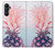 W3711 Pink Pineapple Funda Carcasa Case y Caso Del Tirón Funda para Samsung Galaxy A05s