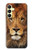 W2870 Lion King of Beasts Funda Carcasa Case y Caso Del Tirón Funda para Samsung Galaxy A25 5G