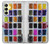 W3956 Watercolor Palette Box Graphic Funda Carcasa Case y Caso Del Tirón Funda para Samsung Galaxy A25 5G