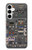W3944 Overhead Panel Cockpit Funda Carcasa Case y Caso Del Tirón Funda para Samsung Galaxy A35 5G