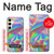 W3597 Holographic Photo Printed Funda Carcasa Case y Caso Del Tirón Funda para Samsung Galaxy S24