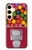 W3938 Gumball Capsule Game Graphic Funda Carcasa Case y Caso Del Tirón Funda para Samsung Galaxy S24