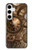 W3927 Compass Clock Gage Steampunk Funda Carcasa Case y Caso Del Tirón Funda para Samsung Galaxy S24 Plus