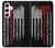 W3958 Firefighter Axe Flag Funda Carcasa Case y Caso Del Tirón Funda para Samsung Galaxy S24 Plus