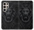 W3619 Dark Gothic Lion Funda Carcasa Case y Caso Del Tirón Funda para Samsung Galaxy S24 Ultra