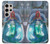 W3912 Cute Little Mermaid Aqua Spa Funda Carcasa Case y Caso Del Tirón Funda para Samsung Galaxy S24 Ultra