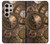 W3927 Compass Clock Gage Steampunk Funda Carcasa Case y Caso Del Tirón Funda para Samsung Galaxy S24 Ultra