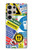 W3960 Safety Signs Sticker Collage Funda Carcasa Case y Caso Del Tirón Funda para Samsung Galaxy S24 Ultra