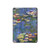 W0997 Claude Monet Water Lilies Funda Carcasa Case para iPad 10.2 (2021,2020,2019), iPad 9 8 7