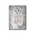 W1566 Snowy Owl White Owl Funda Carcasa Case para iPad 10.2 (2021,2020,2019), iPad 9 8 7