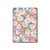 W3688 Floral Flower Art Pattern Funda Carcasa Case para iPad 10.2 (2021,2020,2019), iPad 9 8 7