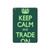 W3862 Keep Calm and Trade On Funda Carcasa Case para iPad 10.2 (2021,2020,2019), iPad 9 8 7