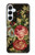 W3013 Vintage Antique Roses Funda Carcasa Case y Caso Del Tirón Funda para Samsung Galaxy A55 5G