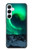 W3667 Aurora Northern Light Funda Carcasa Case y Caso Del Tirón Funda para Samsung Galaxy A55 5G