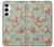 W3910 Vintage Rose Funda Carcasa Case y Caso Del Tirón Funda para Samsung Galaxy A55 5G