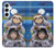 W3915 Raccoon Girl Baby Sloth Astronaut Suit Funda Carcasa Case y Caso Del Tirón Funda para Samsung Galaxy A55 5G