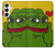 W3945 Pepe Love Middle Finger Funda Carcasa Case y Caso Del Tirón Funda para Samsung Galaxy A55 5G