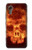 W3881 Fire Skull Funda Carcasa Case y Caso Del Tirón Funda para Samsung Galaxy Xcover7