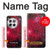 W3368 Zodiac Red Galaxy Funda Carcasa Case y Caso Del Tirón Funda para OnePlus 12