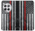 W3687 Firefighter Thin Red Line American Flag Funda Carcasa Case y Caso Del Tirón Funda para OnePlus 12