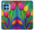 W3926 Colorful Tulip Oil Painting Funda Carcasa Case y Caso Del Tirón Funda para OnePlus 12R