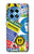 W3960 Safety Signs Sticker Collage Funda Carcasa Case y Caso Del Tirón Funda para OnePlus 12R