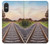 W3866 Railway Straight Train Track Funda Carcasa Case y Caso Del Tirón Funda para Sony Xperia 10 VI