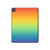 W3698 LGBT Gradient Pride Flag Funda Carcasa Case para iPad Pro 13 (2024)