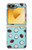 W3860 Coconut Dot Pattern Funda Carcasa Case y Caso Del Tirón Funda para Samsung Galaxy Z Flip 6