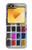 W3956 Watercolor Palette Box Graphic Funda Carcasa Case y Caso Del Tirón Funda para Samsung Galaxy Z Flip 6