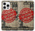 W3937 Text Top Secret Art Vintage Funda Carcasa Case y Caso Del Tirón Funda para iPhone 16 pro