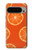 W3946 Seamless Orange Pattern Funda Carcasa Case y Caso Del Tirón Funda para Google Pixel 9 Pro XL