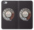 W0059 Retro Rotary Phone Dial On Funda Carcasa Case y Caso Del Tirón Funda para iPhone 6 Plus, 6S Plus