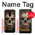 W0552 Skull Funda Carcasa Case y Caso Del Tirón Funda para Samsung Galaxy S9