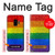 W2683 Rainbow LGBT Pride Flag Funda Carcasa Case y Caso Del Tirón Funda para Samsung Galaxy S9