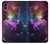 W2486 Rainbow Unicorn Nebula Space Funda Carcasa Case y Caso Del Tirón Funda para iPhone XS Max