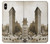 W3046 Old New York Flatiron Building Funda Carcasa Case y Caso Del Tirón Funda para iPhone XS Max