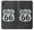 W3207 Route 66 Sign Funda Carcasa Case y Caso Del Tirón Funda para iPhone XS Max