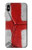 W3316 England Flag Vintage Football Graphic Funda Carcasa Case y Caso Del Tirón Funda para iPhone XS Max