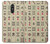 W0802 Mahjong Funda Carcasa Case y Caso Del Tirón Funda para LG Q Stylo 4, LG Q Stylus